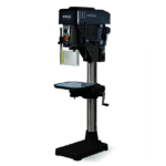 Metal Pillar Drill from ERLO with 40 mm drilling capacity and auto feed.