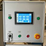 Main Controller Panel for PPCT-100 C-Frame Press with Beijer X2 Pro Controller in Manual Operation Mode